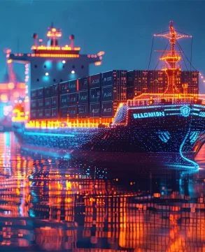 Ocean freight container ship - Khelogix Global Saudi Arabia & UAE