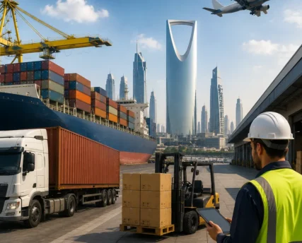 logistics in Saudi Arabia