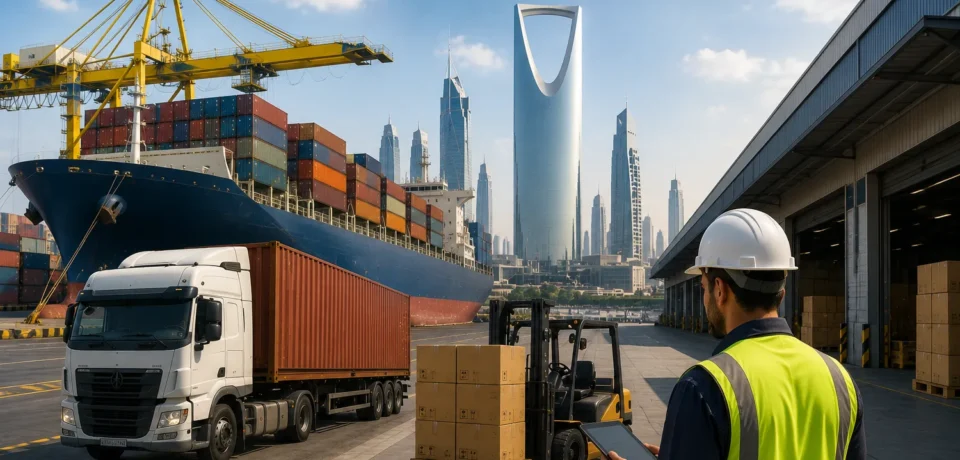 logistics in Saudi Arabia