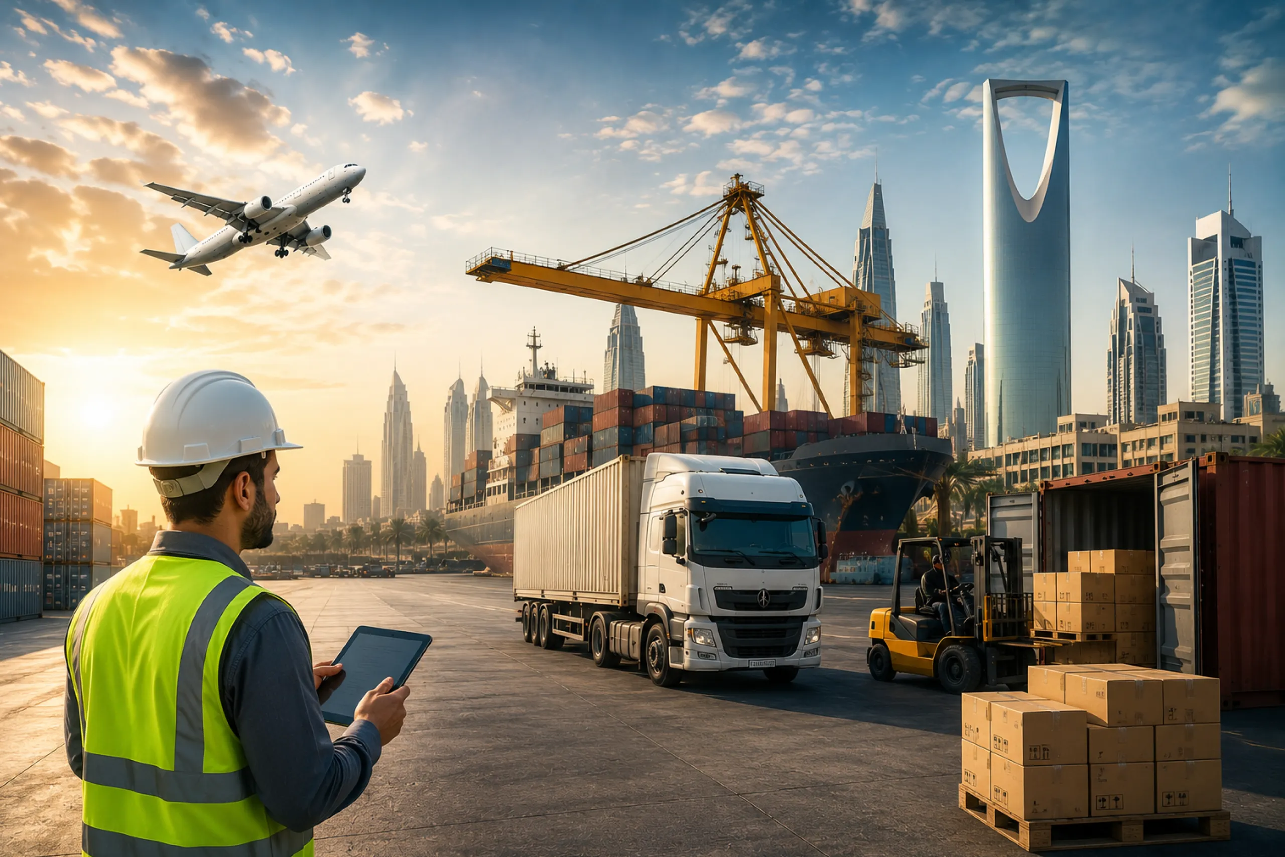 logistics in Saudi Arabia
