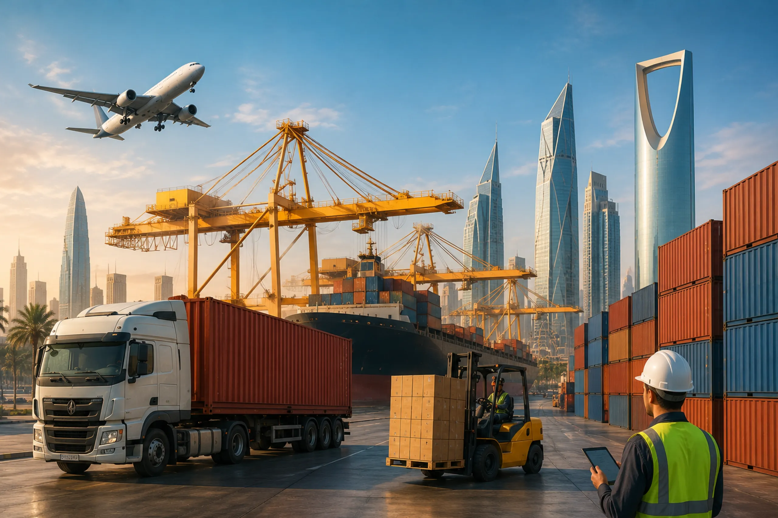 logistics in Saudi Arabia